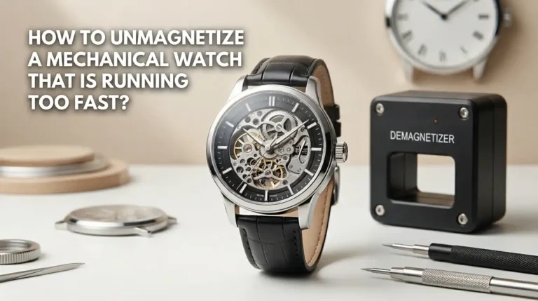 How to Unmagnetize a Mechanical Watch That Is Running Too Fast?