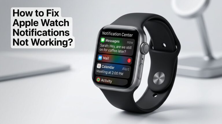How to Fix Apple Watch Notifications Not Working?