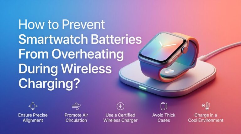 How to Prevent Smartwatch Batteries From Overheating During Wireless Charging?