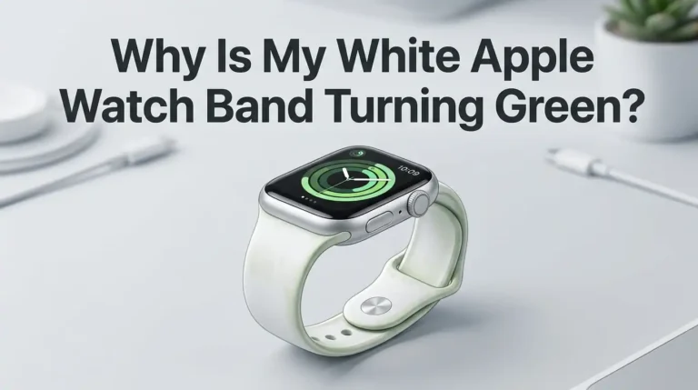 Why Is My White Apple Watch Band Turning Green?