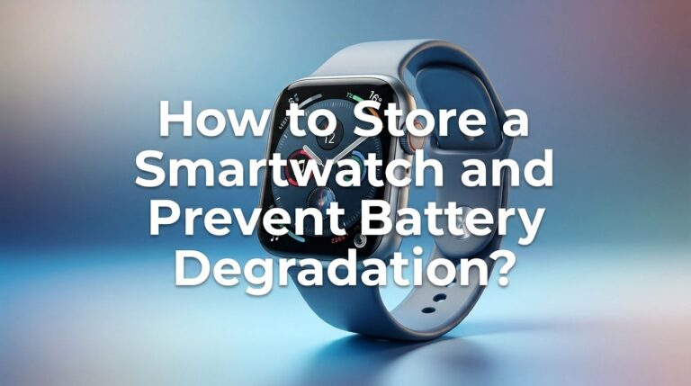 How to Store a Smartwatch and Prevent Battery Degradation?