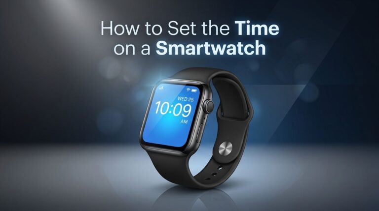How to Set the Time on a Smartwatch: A Complete Guide