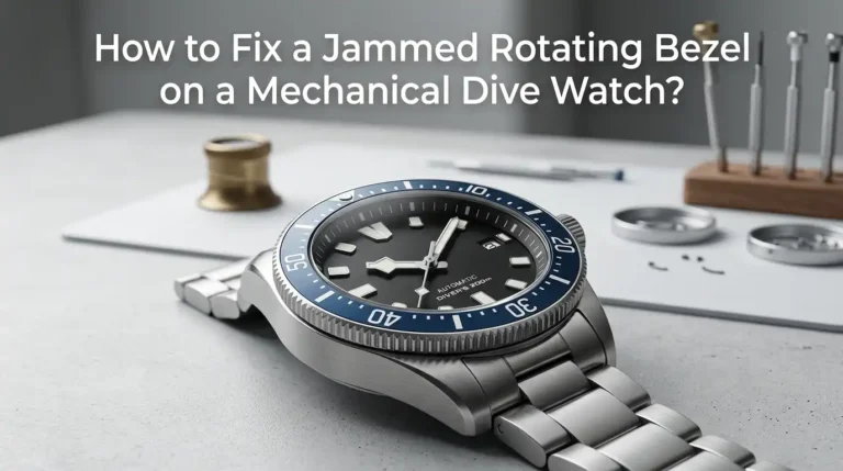 How to Fix a Jammed Rotating Bezel on a Mechanical Dive Watch?