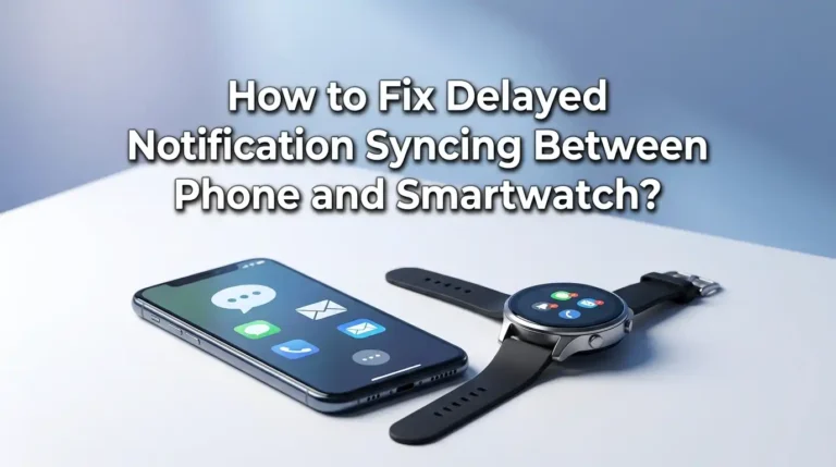 How to Fix Delayed Notification Syncing Between Phone and Smartwatch?