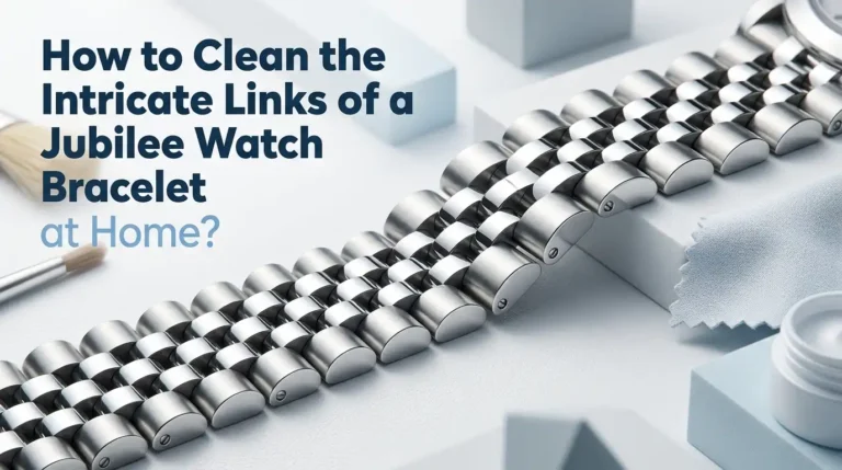 How to Clean the Intricate Links of a Jubilee Watch Bracelet at Home?