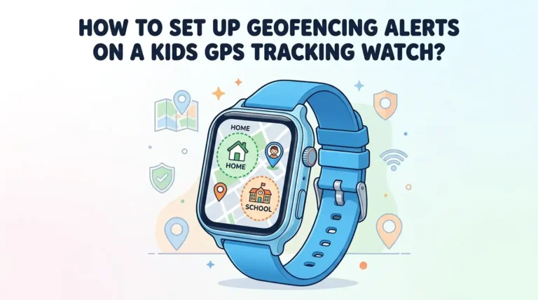 How to Set Up Geofencing Alerts on a Kids GPS Tracking Watch?