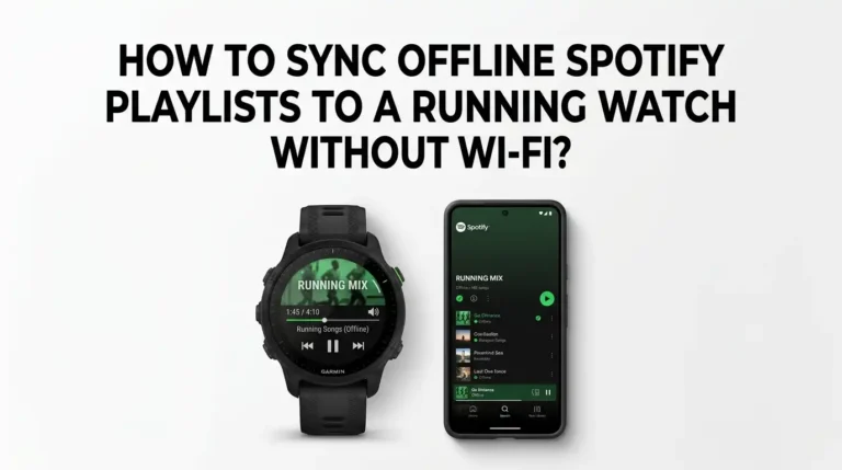 How to Sync Offline Spotify Playlists to a Running Watch Without Wi-Fi?