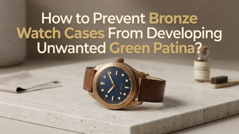 How to Prevent Bronze Watch Cases From Developing Unwanted Green Patina?