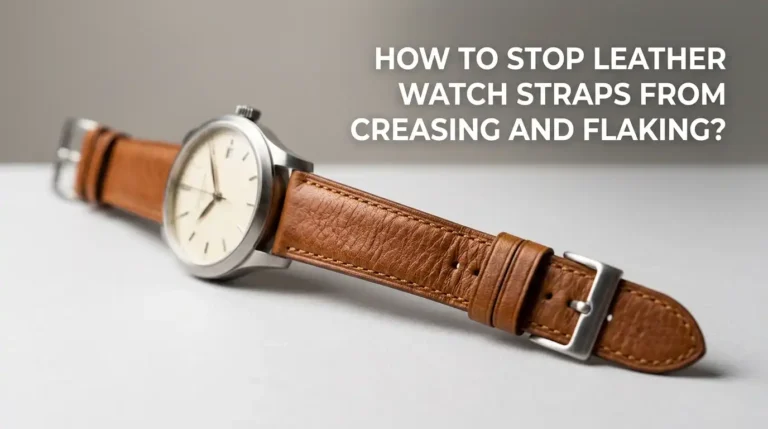 How to Stop Leather Watch Straps From Creasing and Flaking?