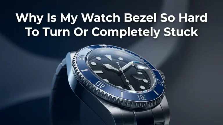 Why Is My Watch Bezel So Hard To Turn Or Completely Stuck?