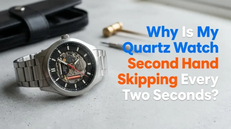 Why Is My Quartz Watch Second Hand Skipping Every Two Seconds?