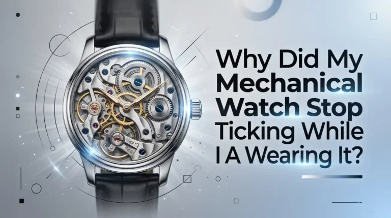 Why Did My Mechanical Watch Stop Ticking While I Am Wearing It?