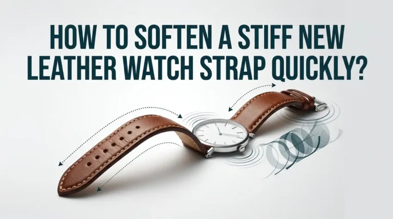 How To Soften A Stiff New Leather Watch Strap Quickly?