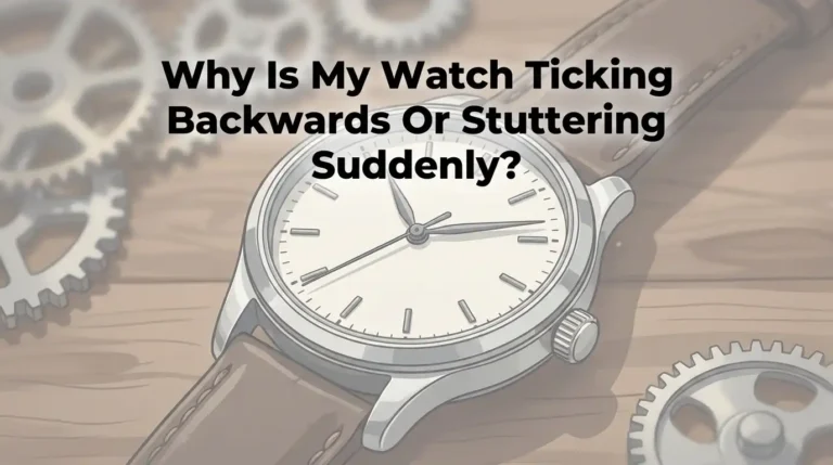 Why Is My Watch Ticking Backwards Or Stuttering Suddenly?
