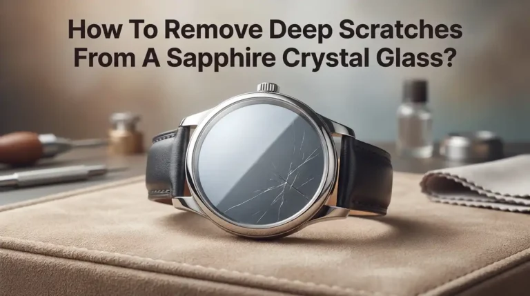 How To Remove Deep Scratches From A Sapphire Crystal Glass?