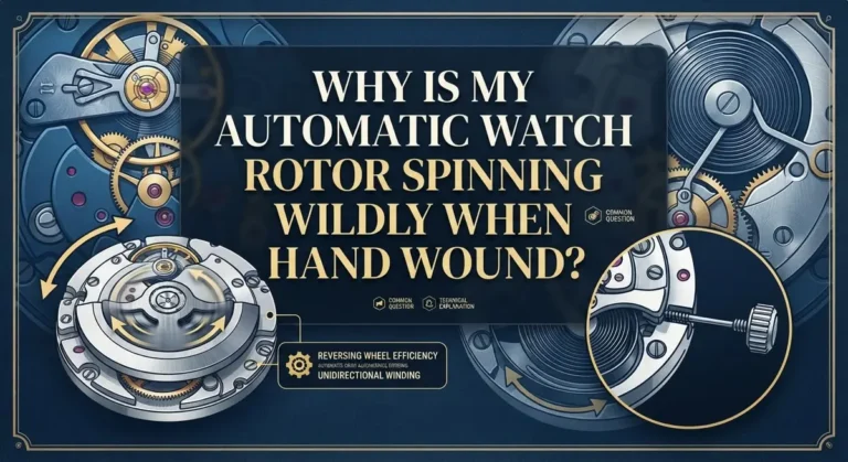 Why Is My Automatic Watch Rotor Spinning Wildly When Hand Wound?