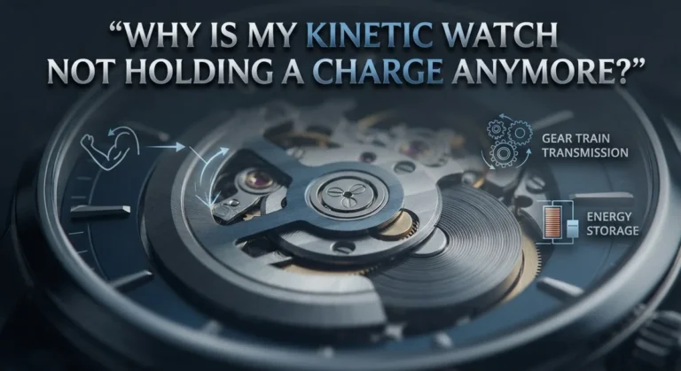 Why Is My Kinetic Watch Not Holding A Charge Anymore?