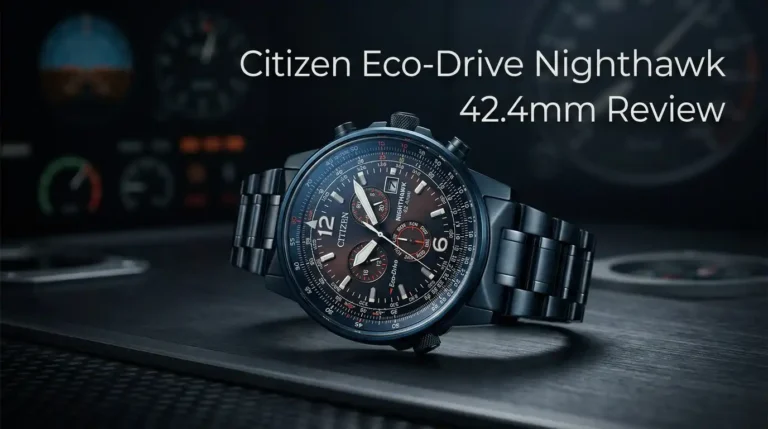 Citizen Eco-Drive Nighthawk 42.4mm Review 2026: Worth Buying?