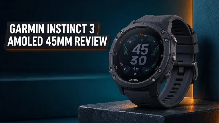 Garmin Instinct 3 AMOLED 45mm Review: Rugged Smartwatch Performance, Features and Verdict